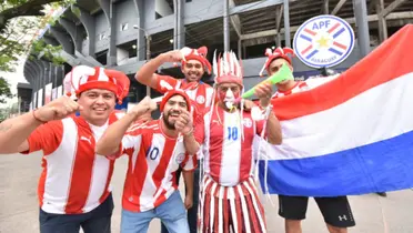 Hinchas de la selección paraguaya (Foto tomada de: Selección Paraguaya)