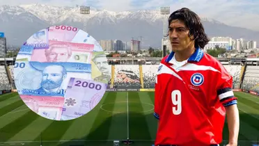 Iván Zamorano (Foto tomada de: Colo Colo/La Roja/Remitly)