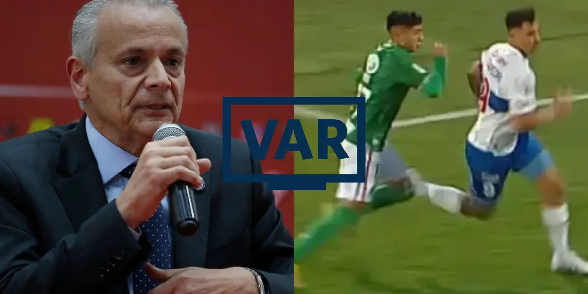 Javier Castrilli fue claro y dio su veredicto sobre jugada polémica en el partido con Audax.