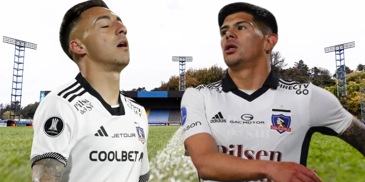 Javier Correa y Esteban Pavez (Foto tomada de: Huachipato/T13/Colo-Colo)