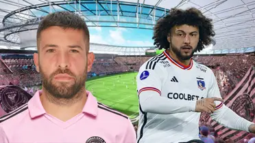 Jordi Alba y Maximiliano Falcón (Foto tomada de: Inter Miami/Sentimiento)