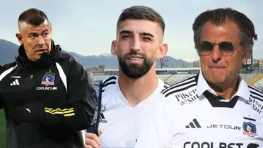 Jorge Almirón, Emiliano Amor y Aníbal Mosa (Foto tomada de: Colo Colo/Sentimiento)