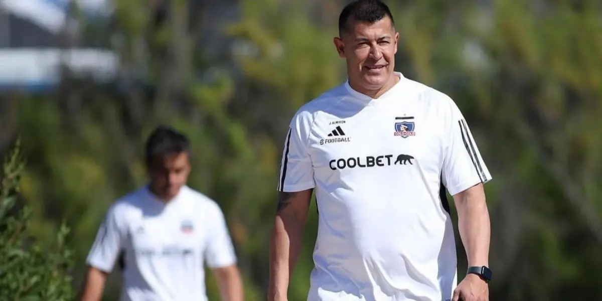 Jorge Almirón en Colo Colo.