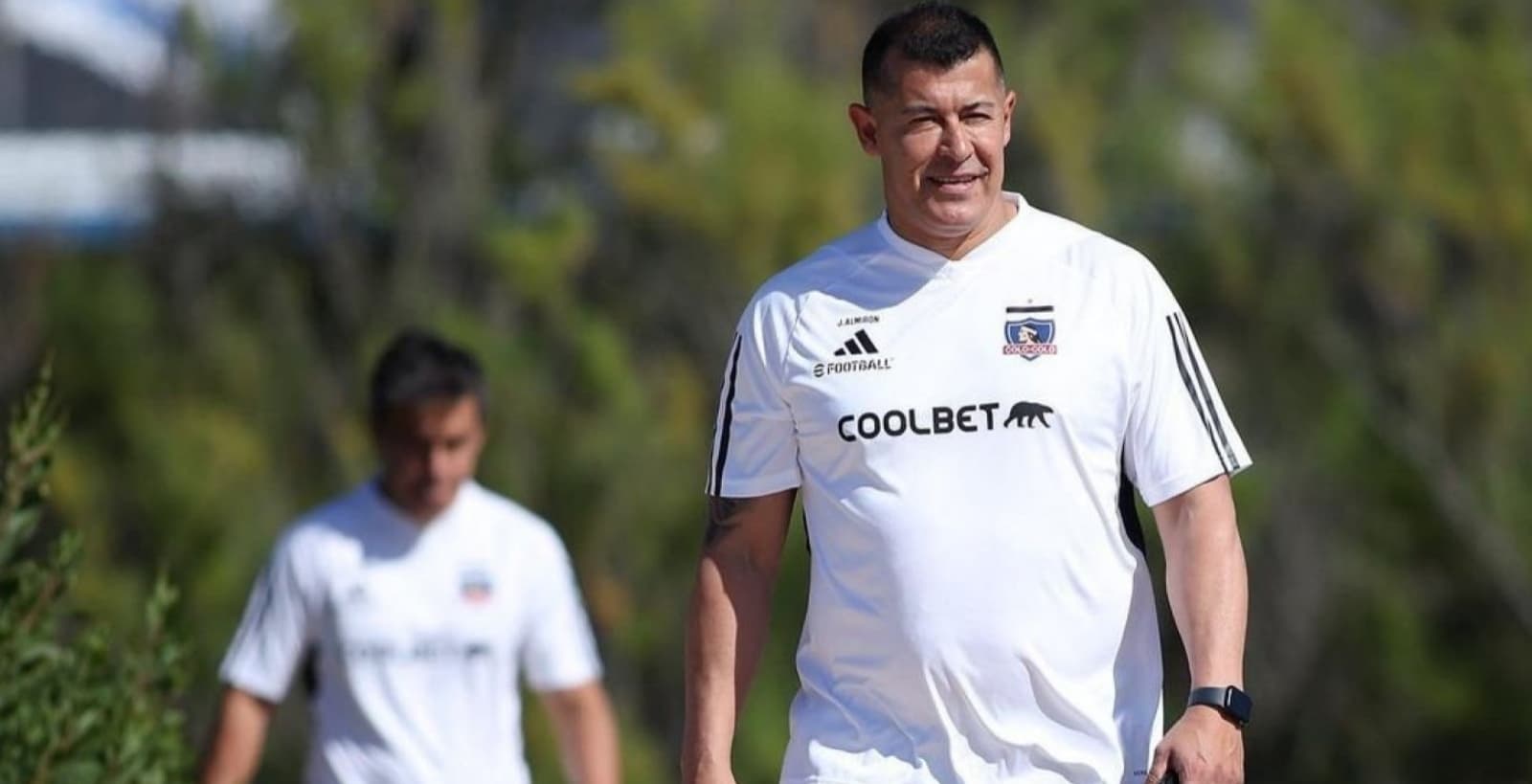Jorge Almirón en Colo Colo.