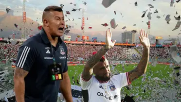 Jorge Almirón pierde la paciencia con Arturo Vidal.