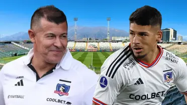 Jorge Almirón y Alan Saldivia (Foto tomada de: RedGol/Momento/Central)