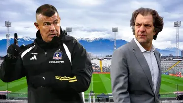 Jorge Almirón y Aníbal Mosa (Foto tomada de: Colo Colo/Contraste)