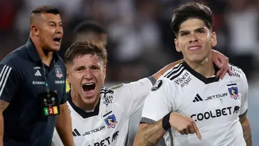 Jorge Almirón y Carlos Palacios.