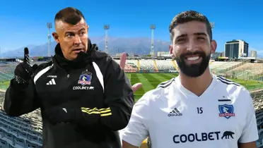 Jorge Almirón y Emiliano Amor (Foto tomada de: RedGol/Top/Colo Colo)