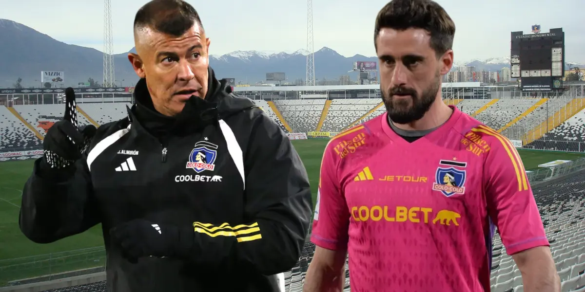 Jorge Almirón y Fernando de Paul (Foto tomada de: Wikipedia/Colo-Colo/Sabes)