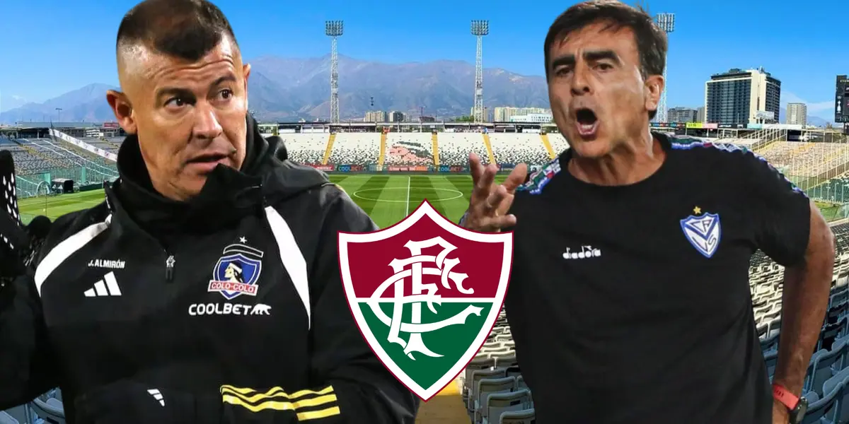 Jorge Almirón y Gustavo Quinteros (Foto tomada de: Colo Colo/La Tercera/Wikipedia/Central)