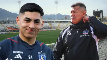 Jorge Almirón y Jordhy Thompson (Foto tomada de: Wikipedia/Colo-Colo)