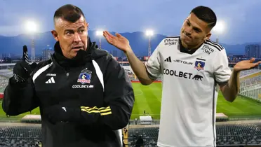 Jorge Almirón y Lucas Cepeda (Foto tomada de: Chile/Colo Colo)