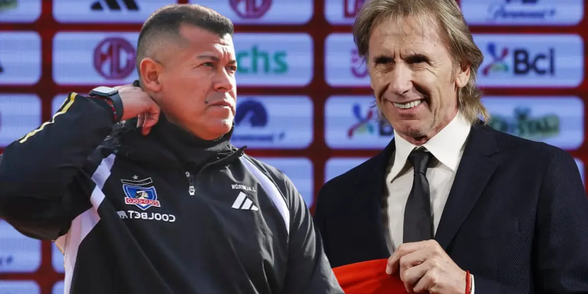 Jorge Almirón y Ricardo Gareca (Foto tomada de: La Roja/Colo-Colo)