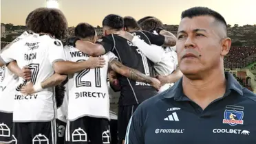 Jugadores Colo Colo y Jorge Almirón (Foto tomada de: Wikipedia/Colo Colo)