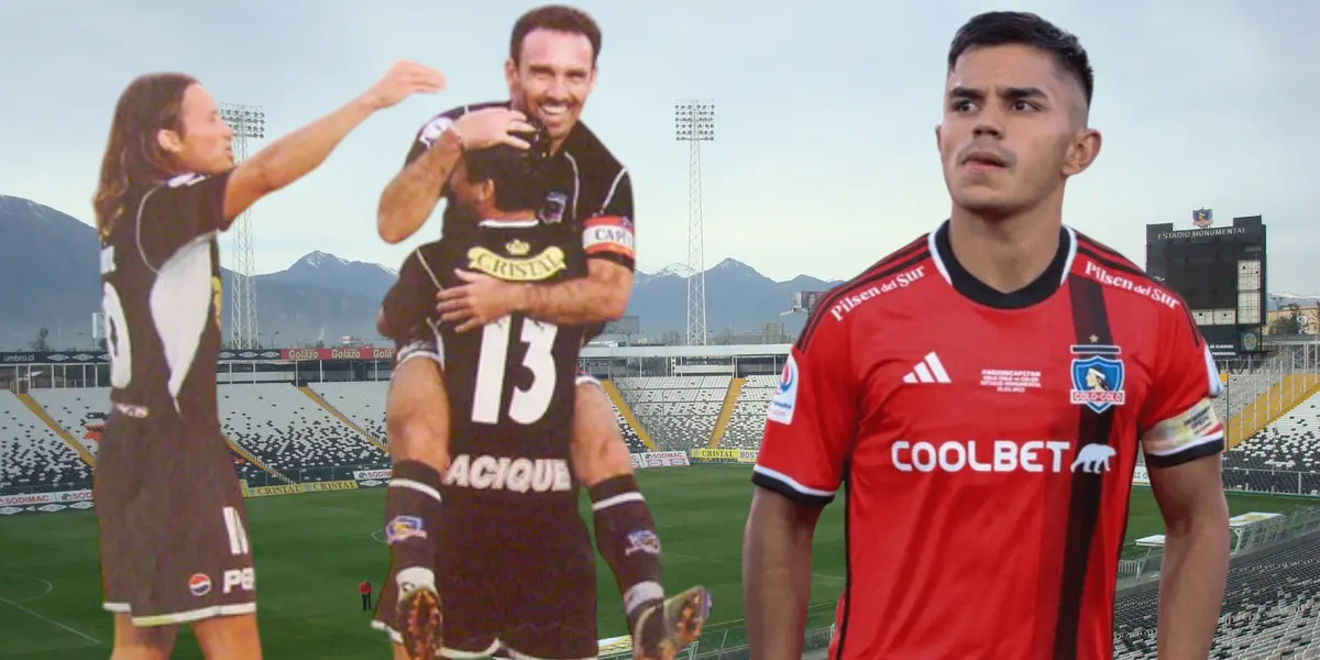 Jugadores Colo Colo y Vicente Pizarro (Foto tomada de: Wikipedia/Sintonía/Chile)