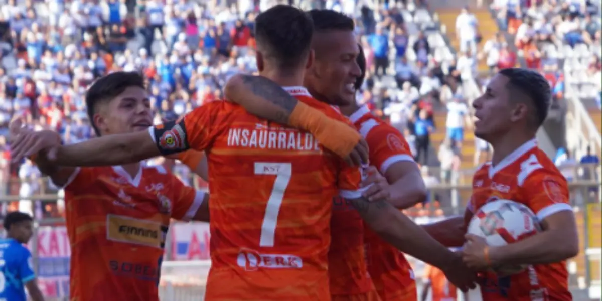 Jugadores de Cobreloa. Foto: redes de Cobreloa.