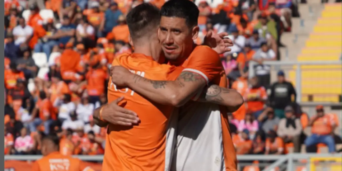 Jugadores de Cobreloa. Foto: redes de Cobreloa.