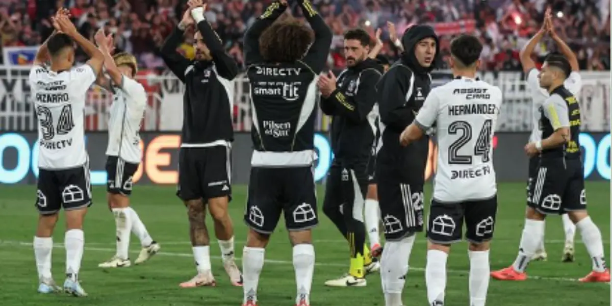Jugadores de Colo Colo. Foto: redes de Colo Colo.