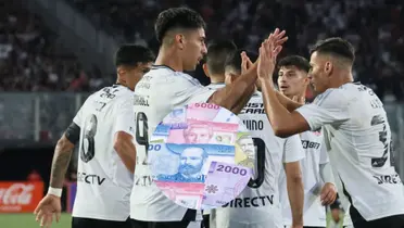 Jugadores de Colo-Colo (Foto tomada de: Colo-Colo/Pepp)