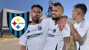 Jugadores de Colo-Colo (Foto tomada de: Estadio Huachipato/Periscopio/Wikipedia)