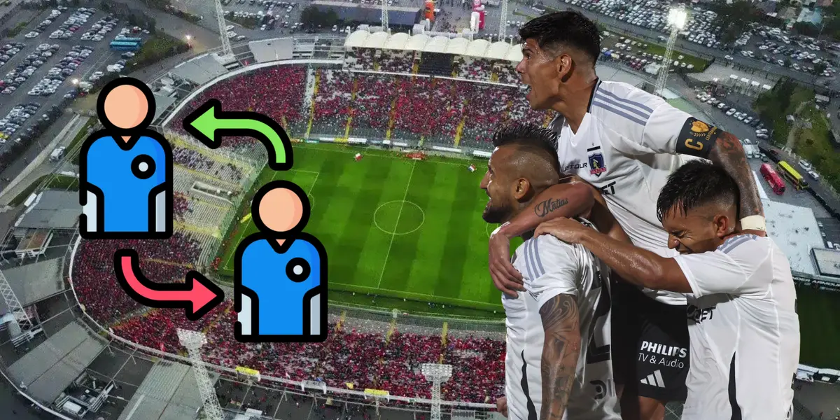 Jugadores de Colo-Colo (Foto tomada de: Top/Colo-Colo/Flaticon)