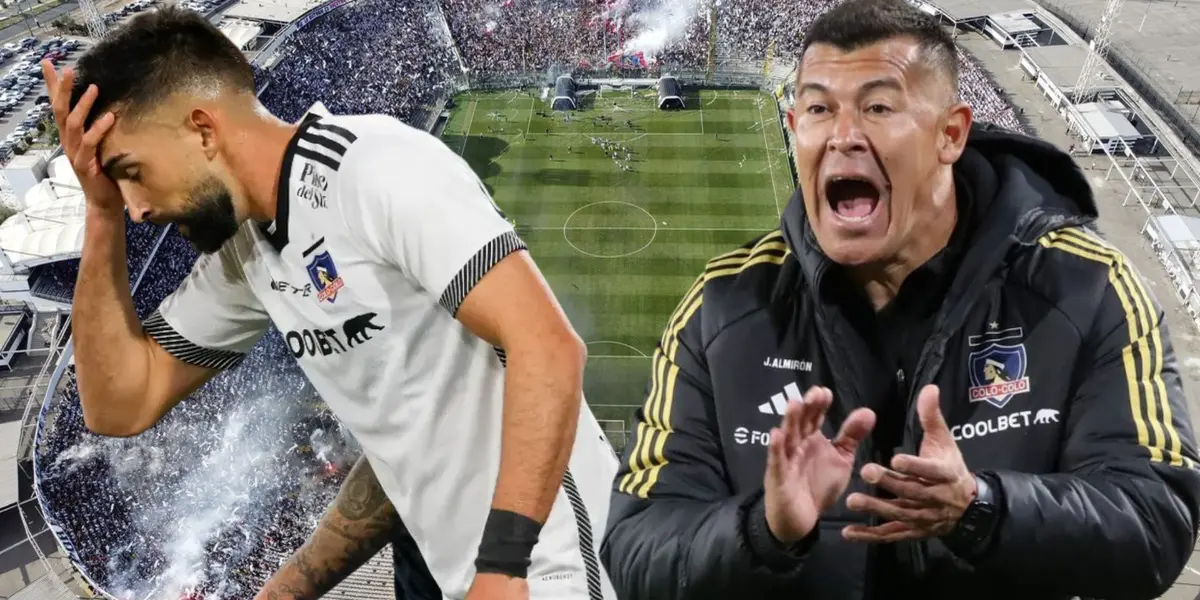 Jugadores de Colo-Colo y Jorge Almirón (Foto tomada de: Colo-Colo/Periscopio)