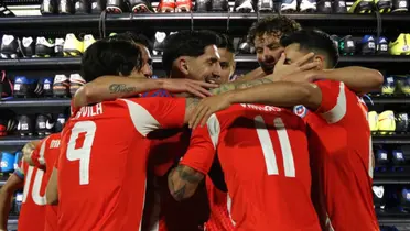 Jugadores de La Roja (Foto tomada de: El Cronista/Chilevisión)