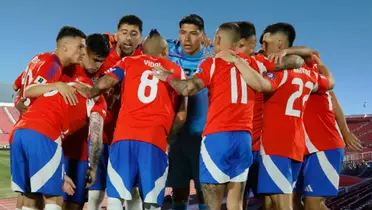 Jugadores de La Roja (Foto tomada de: RedGol/La Roja)