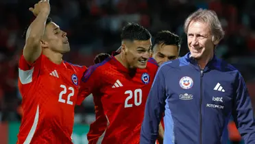 Jugadores de La Roja y Ricardo Gareca (Foto tomada de: La Roja)