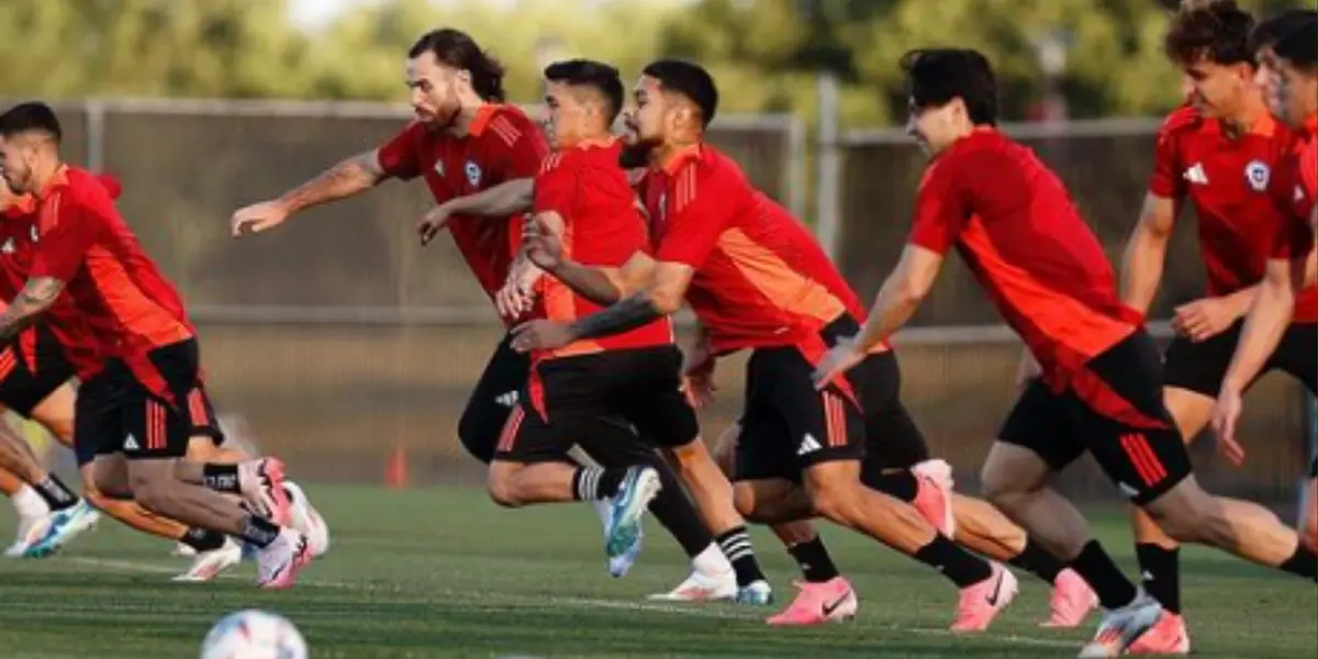 Jugadores de la selección chilena. Foto: redes selección chilena.