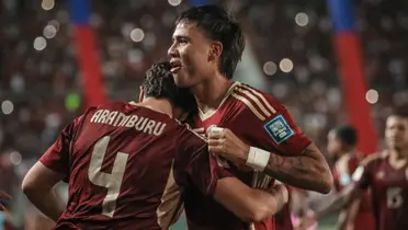 Jugadores de La Vinotinto. Foto: redes de La Vinotinto.