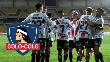 Jugadores de Palestino (Foto tomada de: Palestino/Wikipedia)