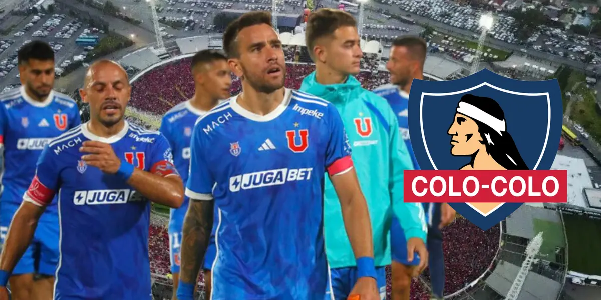 Jugadores de Universidad de Chile (Foto tomada de: Colo Colo/Wikipedia)