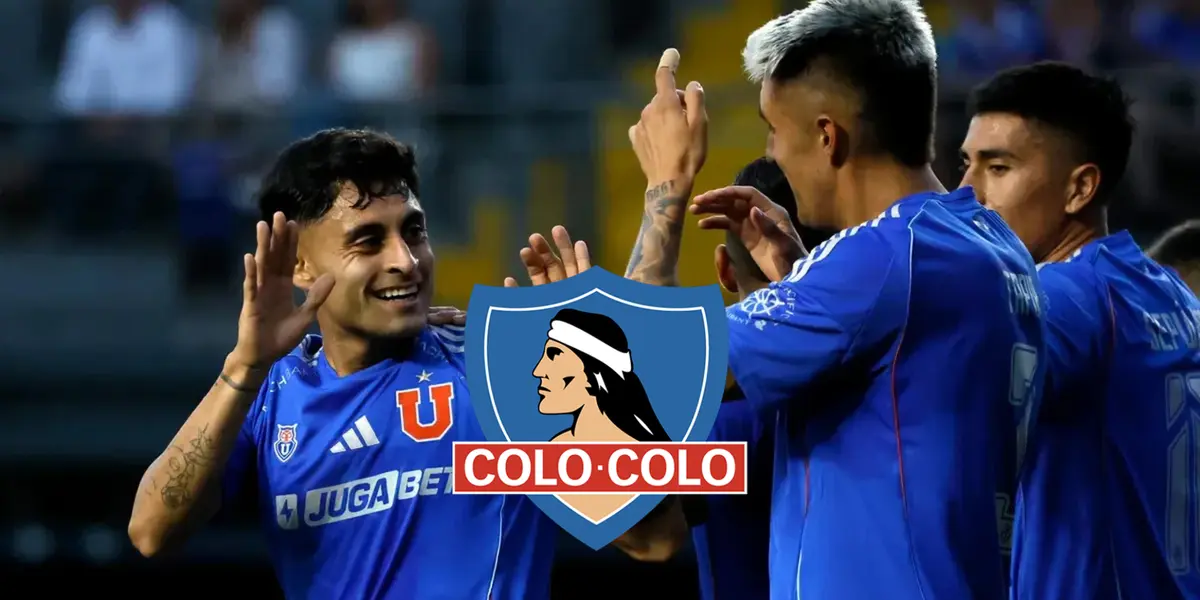 Jugadores de Universidad de Chile (Foto tomada de: Universidad de Chile/Wikipedia)