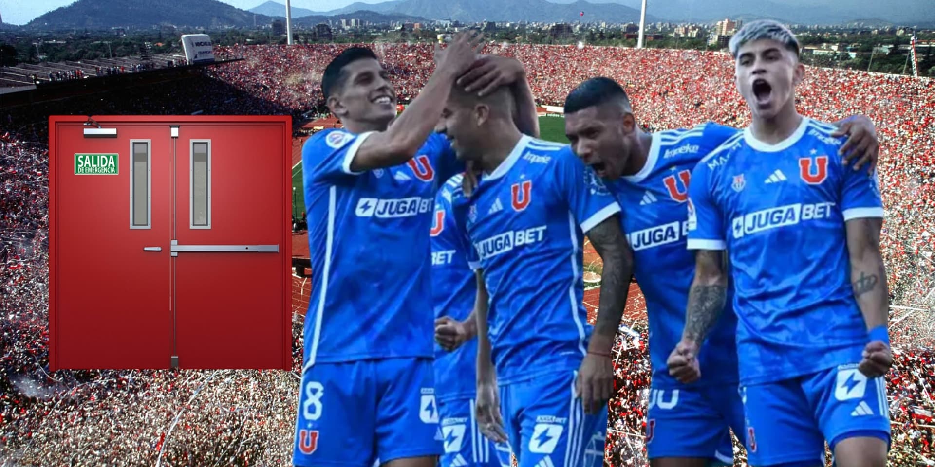 Jugadores de Universidad de Chile (Foto tomada de: Wikipedia/DirecTv/MN)