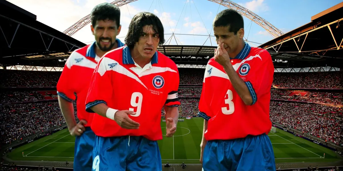 Jugadores selección chilena 1998 (Foto tomada de: AS/Top)