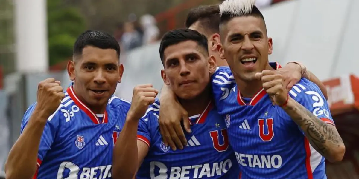 Jugadores U de Chile (Foto tomada de: Universidad de Chile)