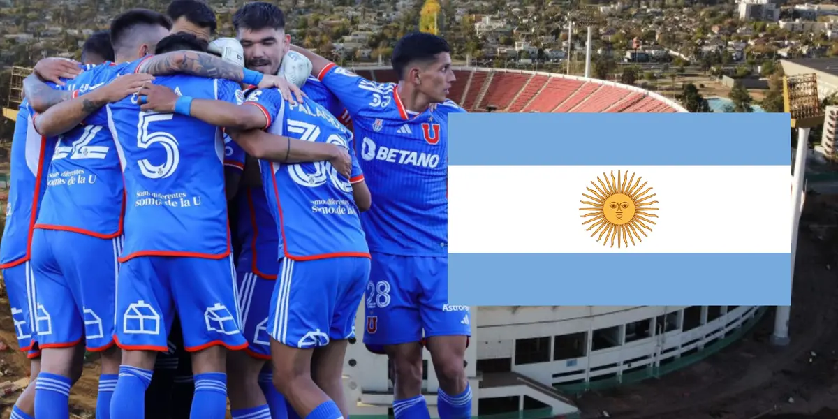 Jugadores Universidad de Chile (Foto tomada de: La Cuarta/U de Chile/Wikipedia)