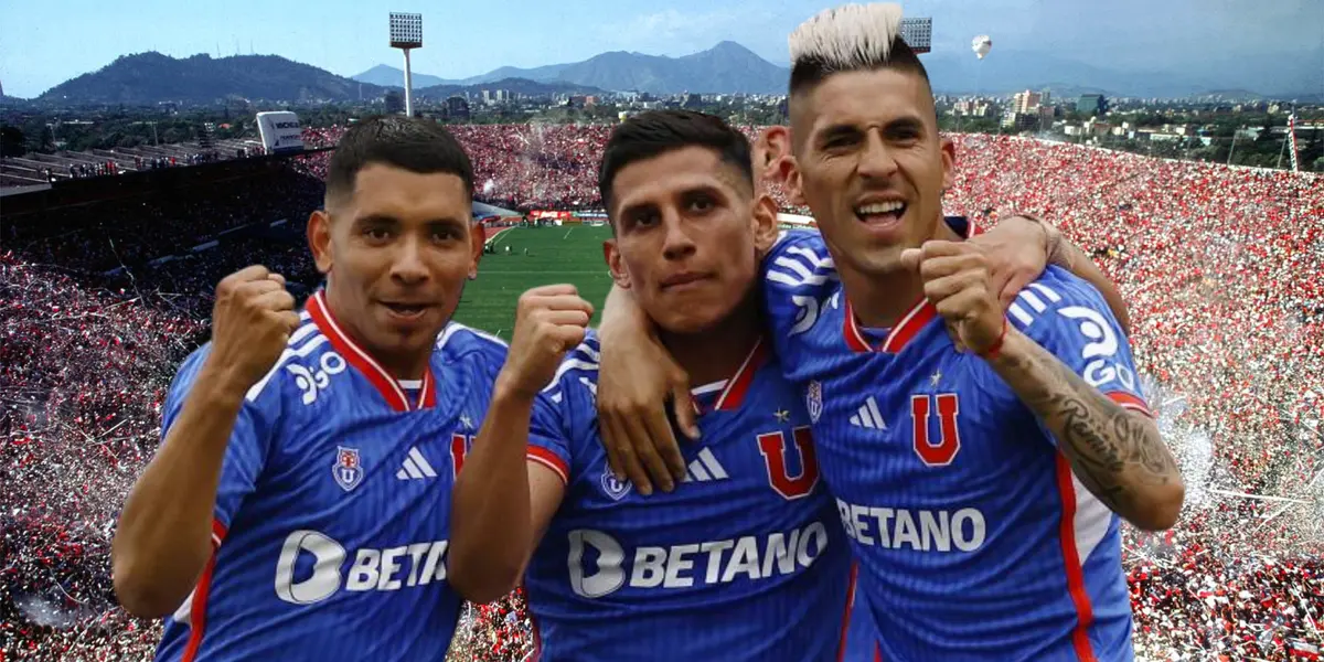 Jugadores Universidad de Chile (Foto tomada de: Wikipedia/Deportes)