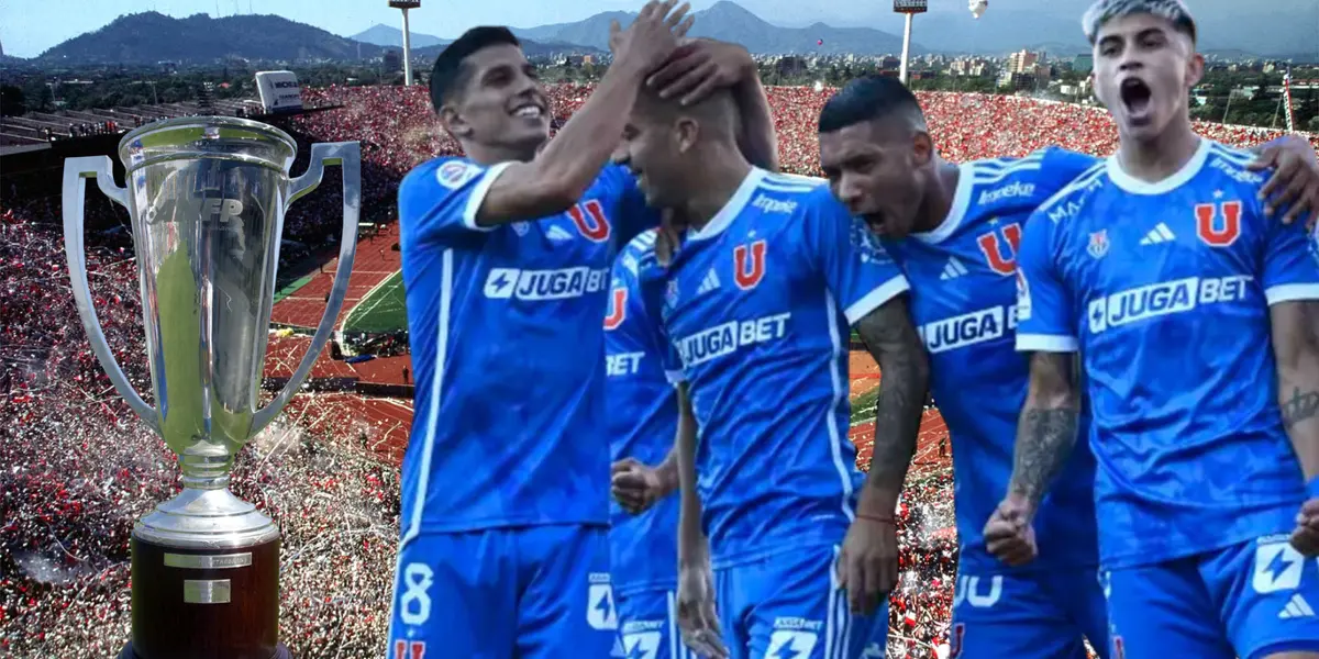 Jugadores Universidad de Chile (Foto tomada de: Wikipedia/DirecTV)