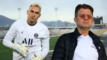 Keylor Navas y Aníbal Mosa (Foto tomada de: Wikipedia/ESPN/PSG)