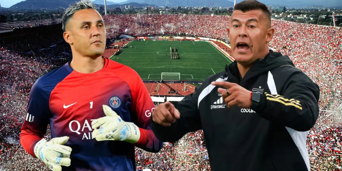 Keylor Navas y Jorge Almirón (Foto tomada de: Wikipedia/ESPN/La Cuarta)