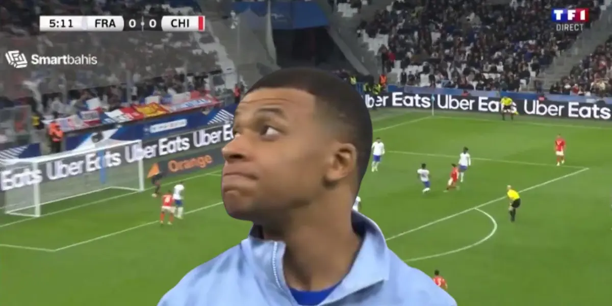 Kylian Mbappé fue recibido con pifias en el Vélodrome.