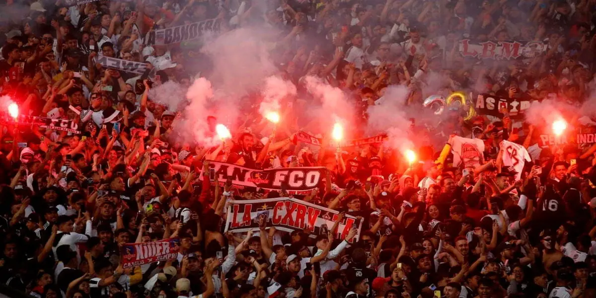 La hinchada del cuadro popular hace noticia en el partido de vuelta.
