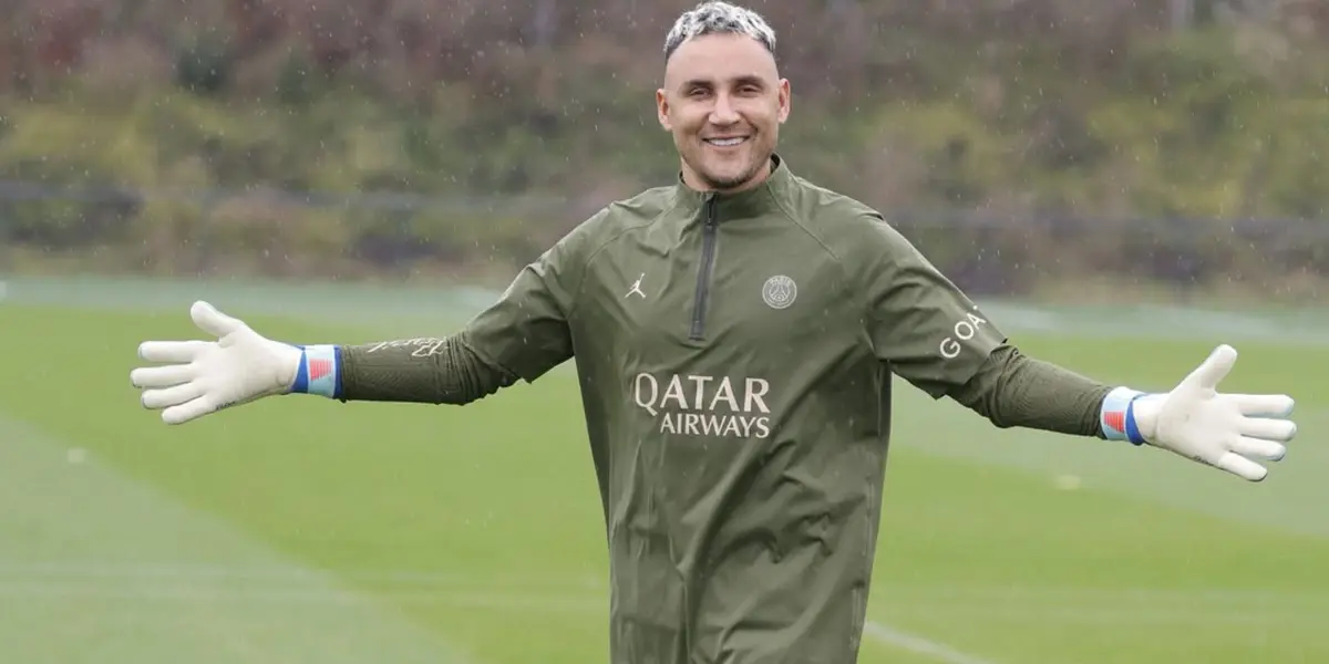 La incógnita de Navas: ¿Estará en forma para jugar e. n Colo Colo?. Foto: Instagram