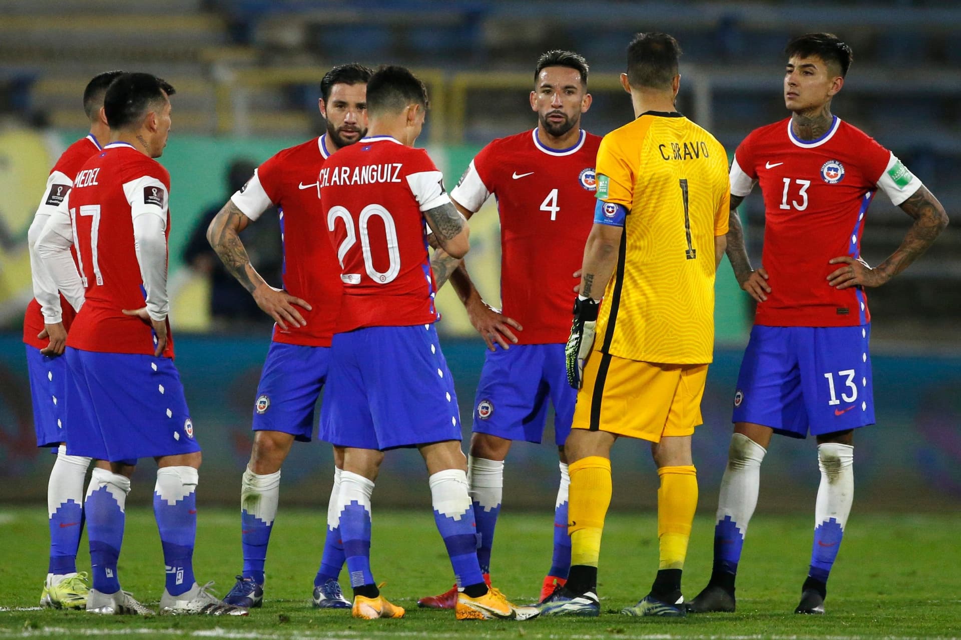 La Roja salió del Top 30 del ranking de la FIFA.