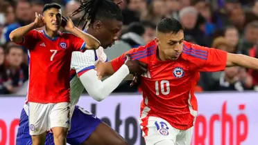 La Selección Chilena cayó por 3-2 ante Francia.
