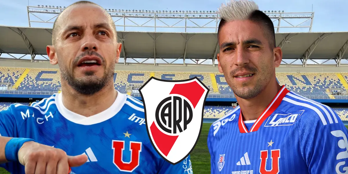 Leandro Fernández y Marcelo Díaz (Foto tomada de: Wikipedia/U de Chile)