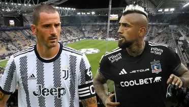 Leonardo Bonucci y Arturo Vidal (Foto tomada de: Wikipedia/Pauta/Transfermarkt)
